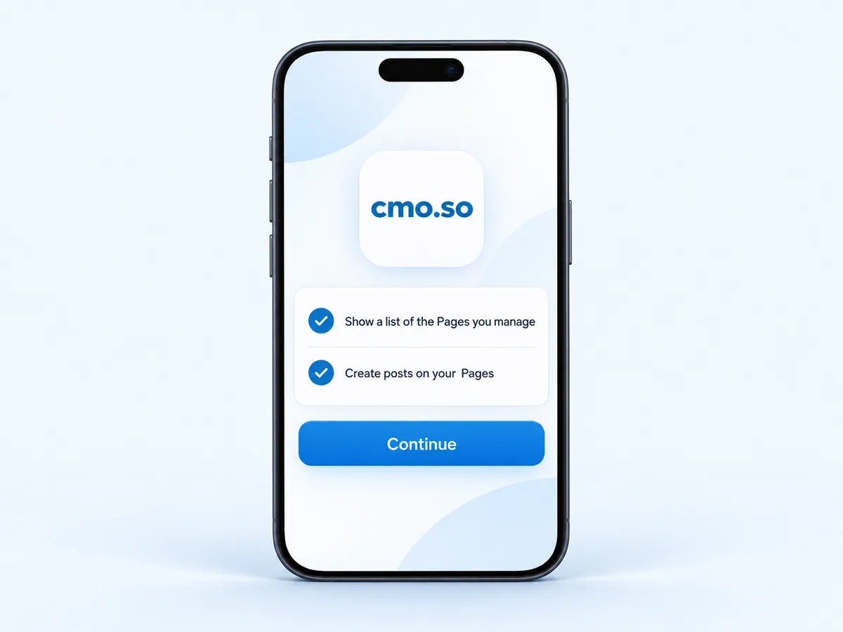 Sign in and allow Page posting